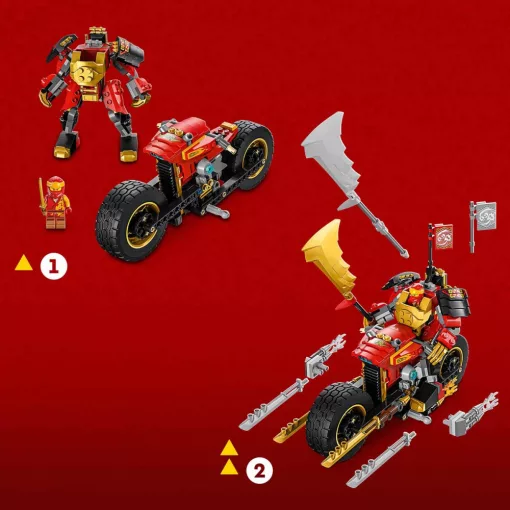 Lego Ninjago 71783 Kai EVO motoros robotversenyzője