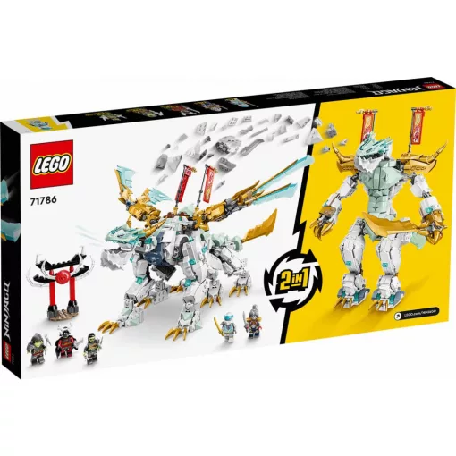 Lego Ninjago 71786 Zane jégsárkány teremtménye