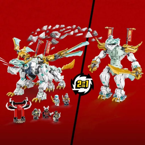 Lego Ninjago 71786 Zane jégsárkány teremtménye