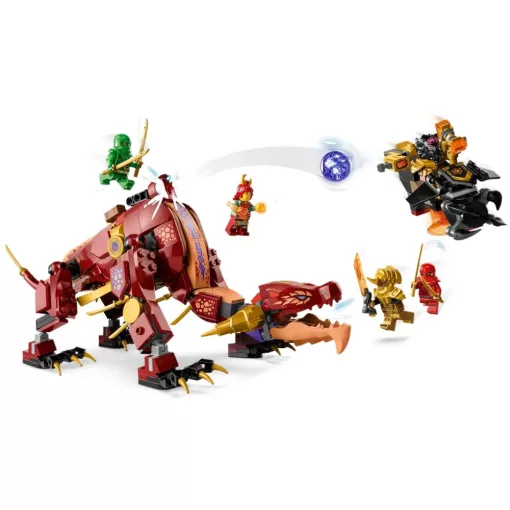 Lego Ninjago 71793 Hőhullám átalakítható lávasárkány
