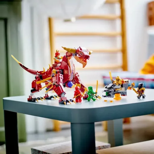 Lego Ninjago 71793 Hőhullám átalakítható lávasárkány
