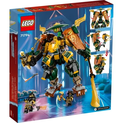 Lego Ninjago 71794 Lloyd és Arin nindzsacsapatának robotjai