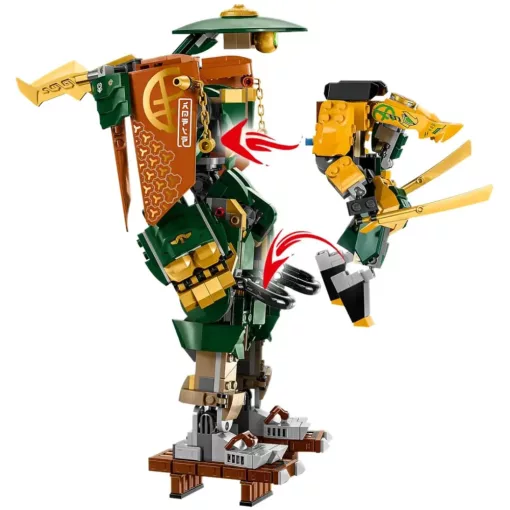 Lego Ninjago 71794 Lloyd és Arin nindzsacsapatának robotjai