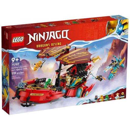 Lego Ninjago 71797 A Sors Adománya hajó - versenyfutás az idővel