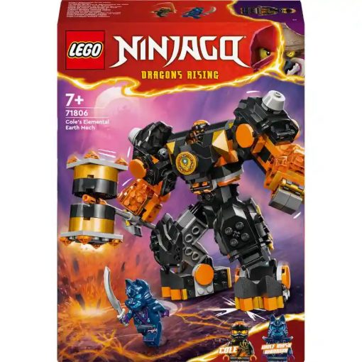 Lego Ninjago 71806 Cole elemi földrobotja