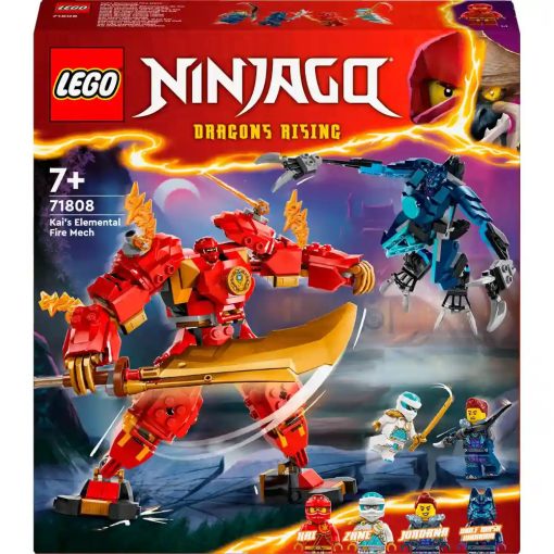 Lego Ninjago 71808 Tűzrobot vs. farkasrobot