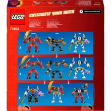 Lego Ninjago 71808 Tűzrobot vs. farkasrobot