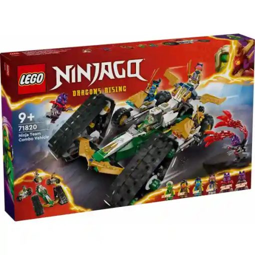 Lego Ninjago 71820 A nindzsacsapat kombinálható járműve