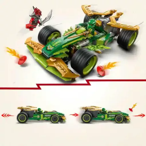 Lego Ninjago 71828 Lloyd hátrahúzós versenyautója