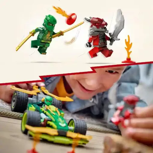 Lego Ninjago 71828 Lloyd hátrahúzós versenyautója