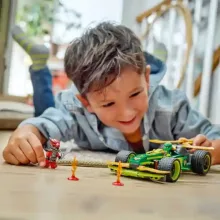 Lego Ninjago 71828 Lloyd hátrahúzós versenyautója