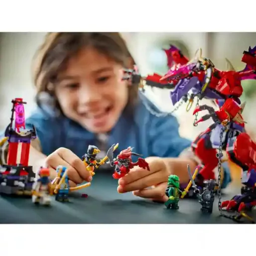 Lego Ninjago 71832 Thunderfang, a káosz sárkánya