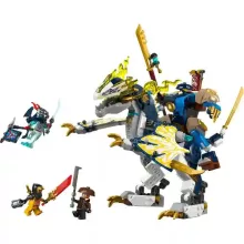 Lego Ninjago 71843 Rouge sárkánylovas robotja