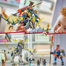 Lego Ninjago 71843 Rouge sárkánylovas robotja