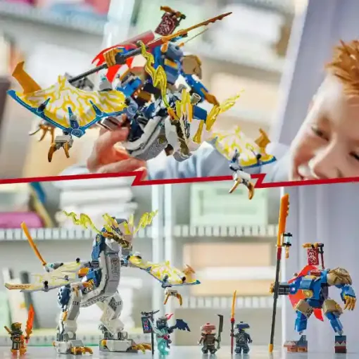 Lego Ninjago 71843 Rouge sárkánylovas robotja