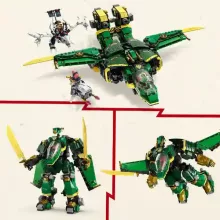 Lego Ninjago 71845 Lloyd repülővé alakítható robotja