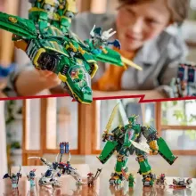 Lego Ninjago 71845 Lloyd repülővé alakítható robotja
