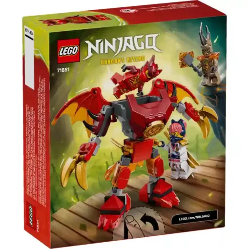 Lego Ninjago 71851 Kai sárkánypáncélja, harci csomag
