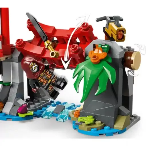 Lego Ninjago 71857 Nindzsajárművek csatája a lombháznál