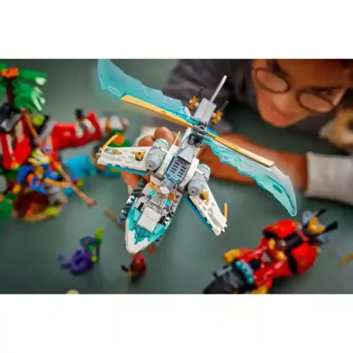 Lego Ninjago 71857 Nindzsajárművek csatája a lombháznál