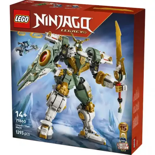 Lego Ninjago 71860 Lloyd titánpáncélja a 15. évfordulóra