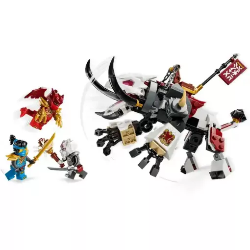 LEGO® Ninjago 71863 Zilvar és Grimtak, a sárkányszörny