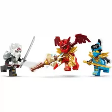 LEGO® Ninjago 71863 Zilvar és Grimtak, a sárkányszörny