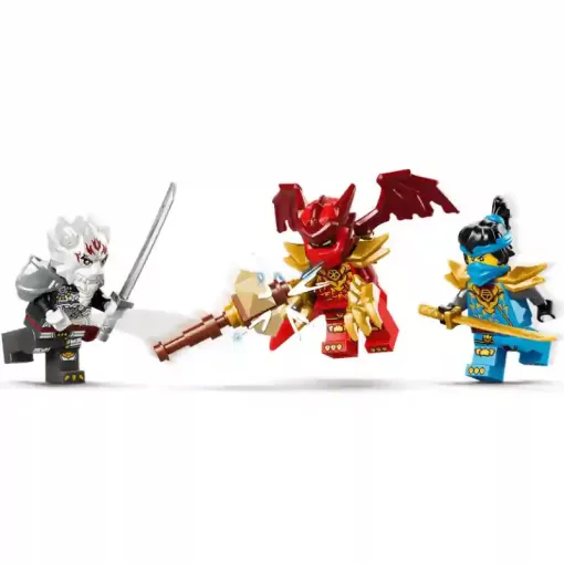 LEGO® Ninjago 71863 Zilvar és Grimtak, a sárkányszörny