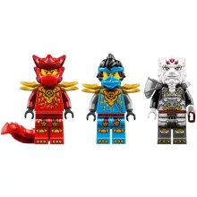 LEGO® Ninjago 71863 Zilvar és Grimtak, a sárkányszörny