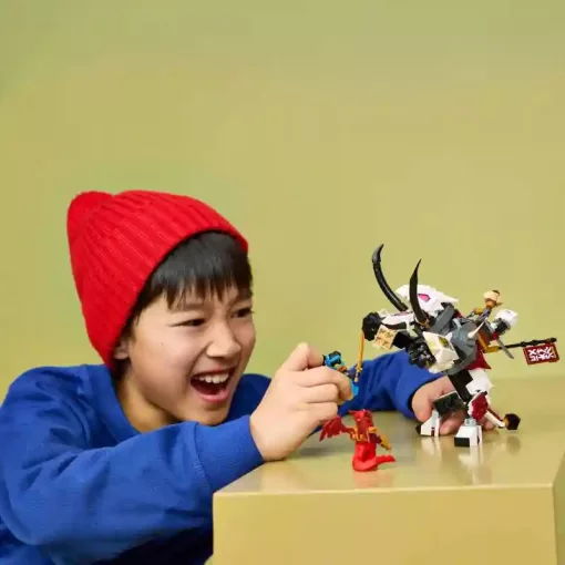 LEGO® Ninjago 71863 Zilvar és Grimtak, a sárkányszörny