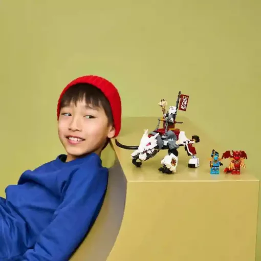 LEGO® Ninjago 71863 Zilvar és Grimtak, a sárkányszörny