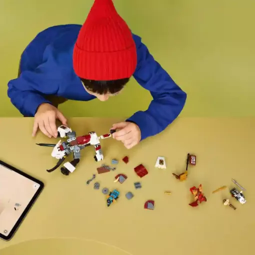 LEGO® Ninjago 71863 Zilvar és Grimtak, a sárkányszörny