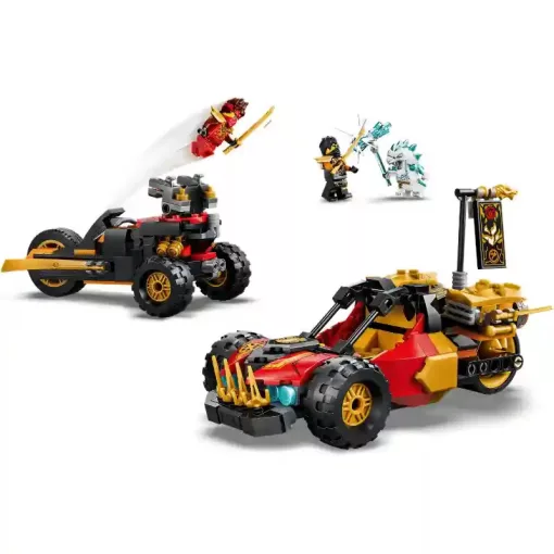 LEGO® Ninjago 71864 Kai és Cole kombinálható járművei