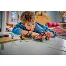 LEGO® Ninjago 71864 Kai és Cole kombinálható járművei