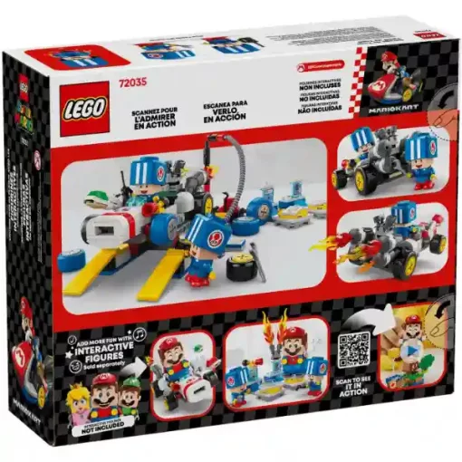 Lego Super Mario 72035 Mario Kart™ – Toad garázsa