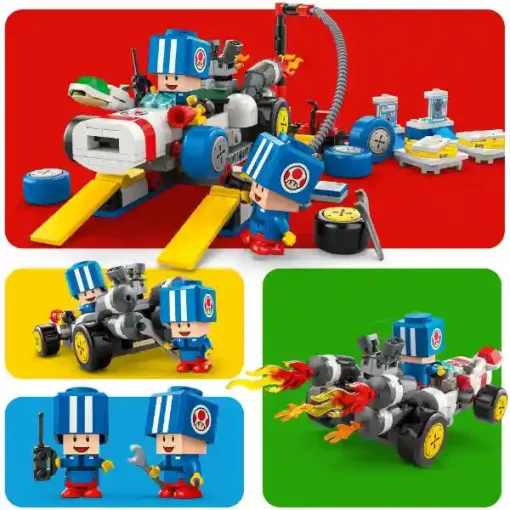 Lego Super Mario 72035 Mario Kart™ – Toad garázsa
