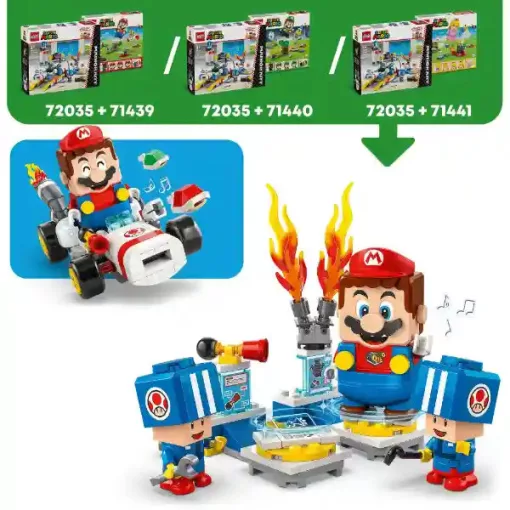 Lego Super Mario 72035 Mario Kart™ – Toad garázsa