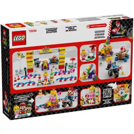 Lego Super Mario 72036 Mario Kart™ – Baby Peach és a Grand Prix szett