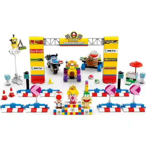 Lego Super Mario 72036 Mario Kart™ – Baby Peach és a Grand Prix szett