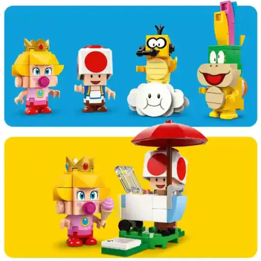 Lego Super Mario 72036 Mario Kart™ – Baby Peach és a Grand Prix szett