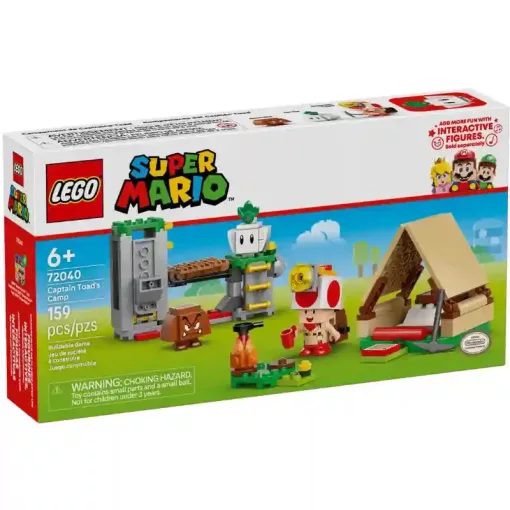 Lego Super Mario 72040 Captain Toad táborhelye