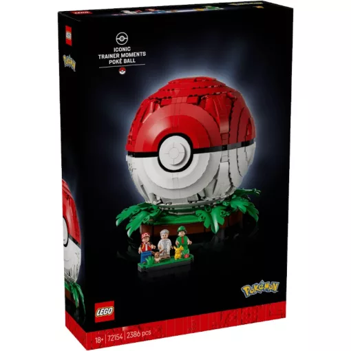 LEGO® Pokémon 72154 Ikonikus Trénerpillanatok Pokélabda