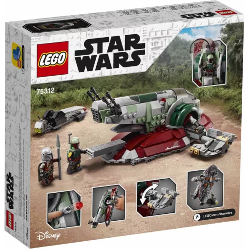 Lego Star Wars 75312 Boba Fett csillaghajója