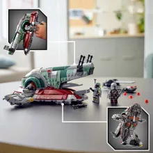 Lego Star Wars 75312 Boba Fett csillaghajója