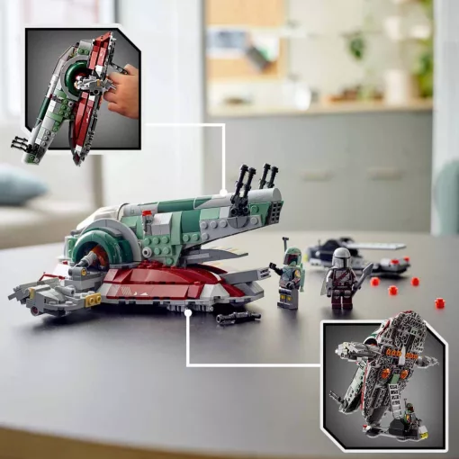 Lego Star Wars 75312 Boba Fett csillaghajója
