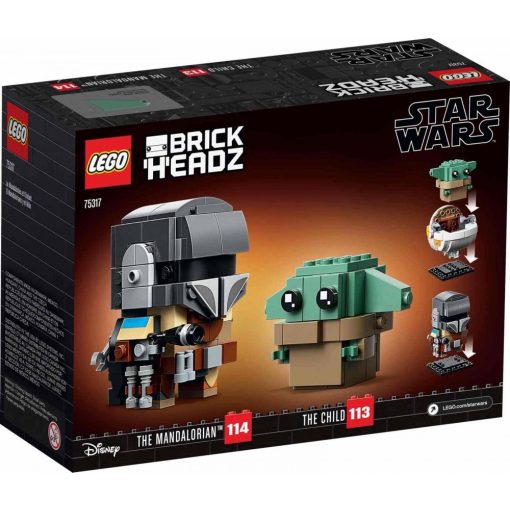 Lego Star Wars 75317 A Mandalori™ és a Gyermek baby yoda