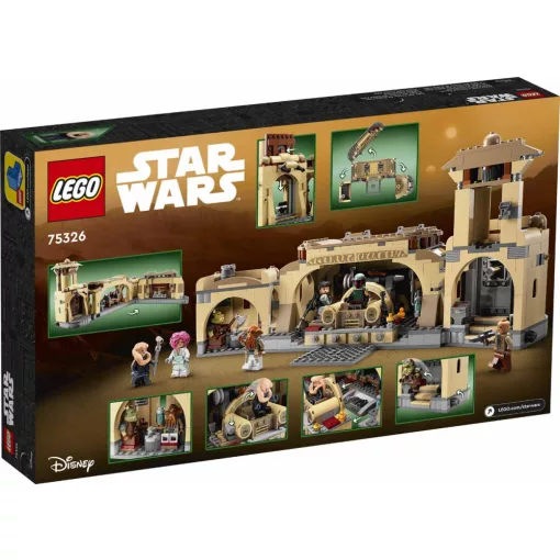 Lego Star Wars 75326 Boba Fett trónterme