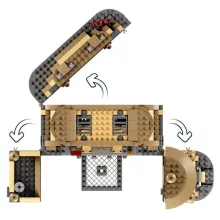 Lego Star Wars 75326 Boba Fett trónterme