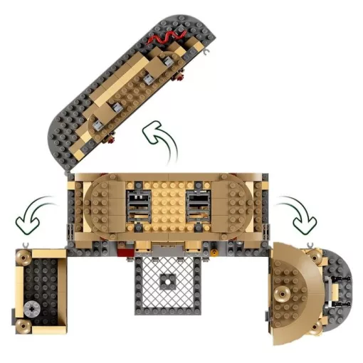 Lego Star Wars 75326 Boba Fett trónterme