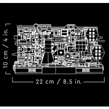 Lego Star Wars 75329 Halálcsillag™ árokfutam dioráma